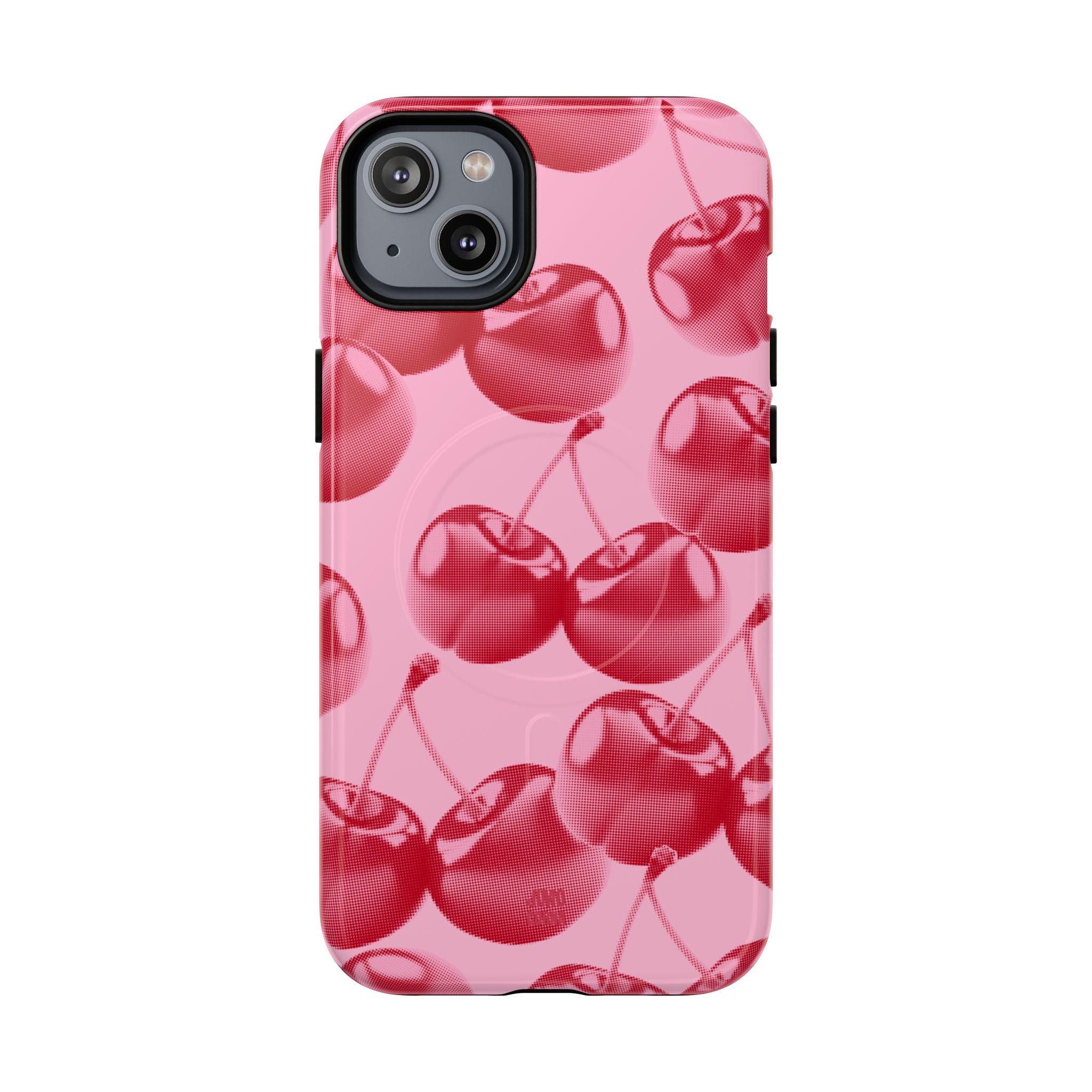 Pink Retro Cherries