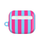 Bold Stripes AirPods Case | Cotton Candy
