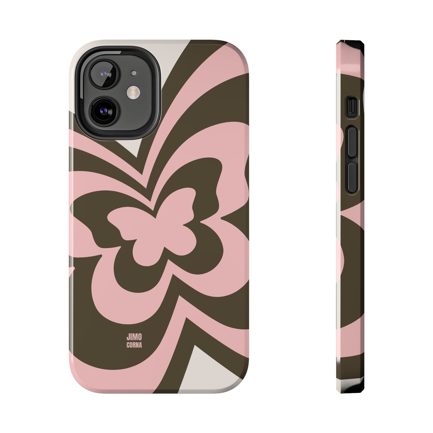 Pink Retro Butterfly