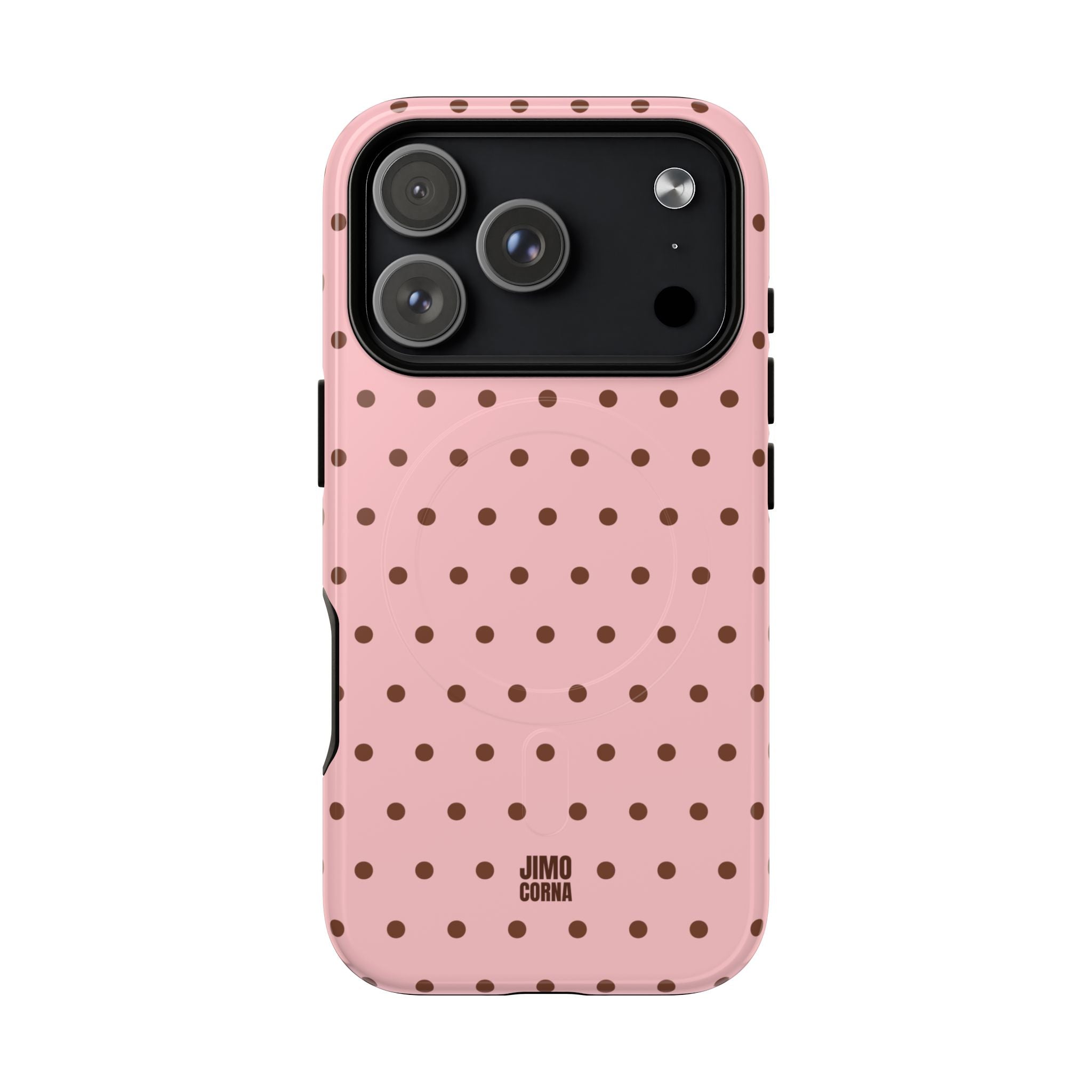 Polka Dot | Pink and Brown