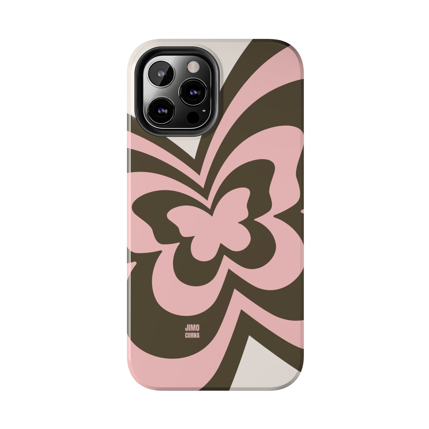 Pink Retro Butterfly