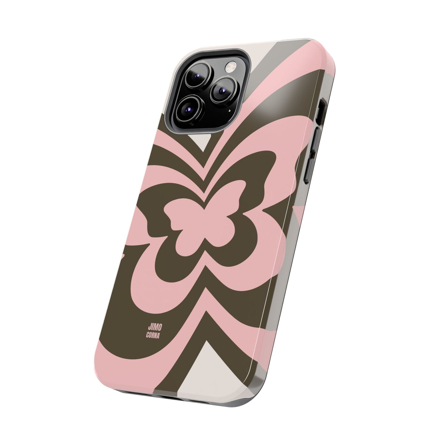 Pink Retro Butterfly