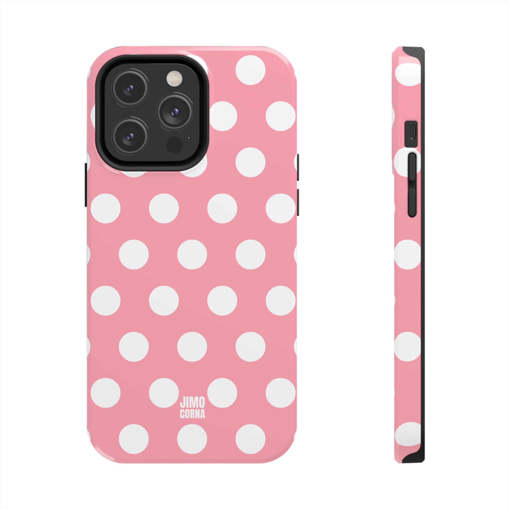 Big Polka Dot | Pink and White