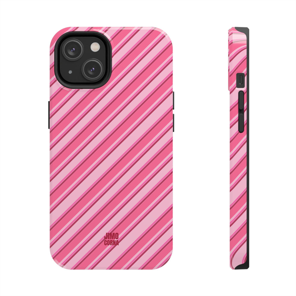 Angelina Stripes | Hot Pink - iPhone Case