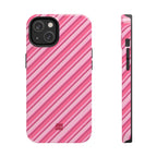 Angelina Stripes | Hot Pink - iPhone Case