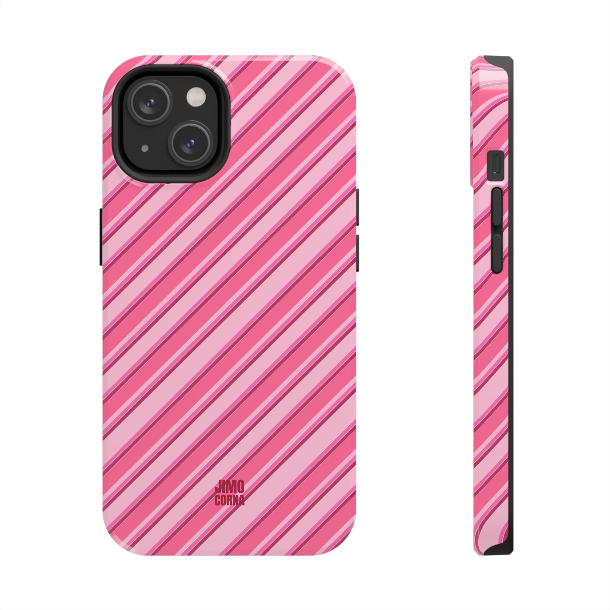 Angelina Stripes | Hot Pink - iPhone Case