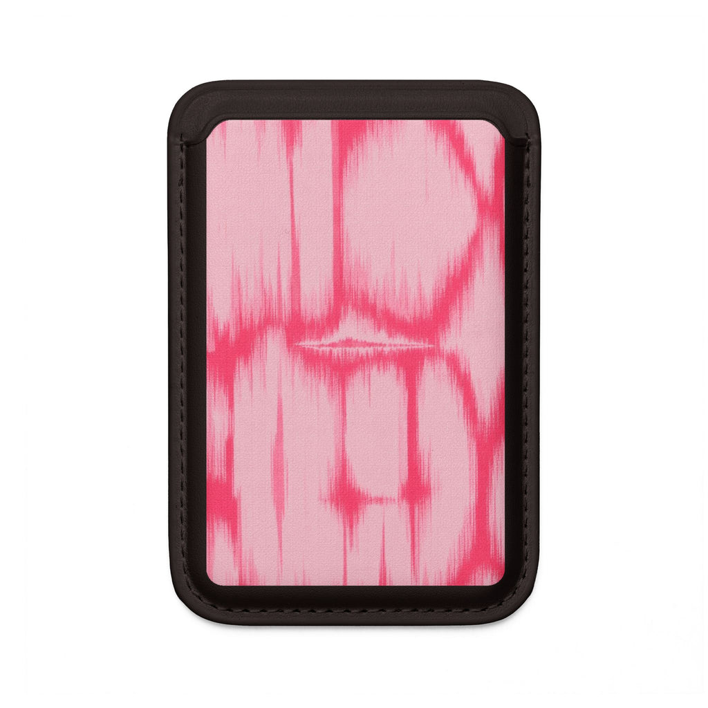 Taupe Vegan MagSafe Wallet | Pink