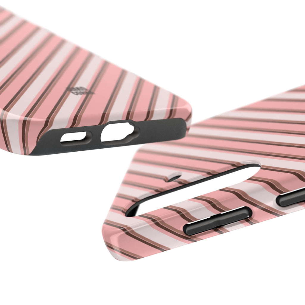 Angelina Stripes | Pink - iPhone Case