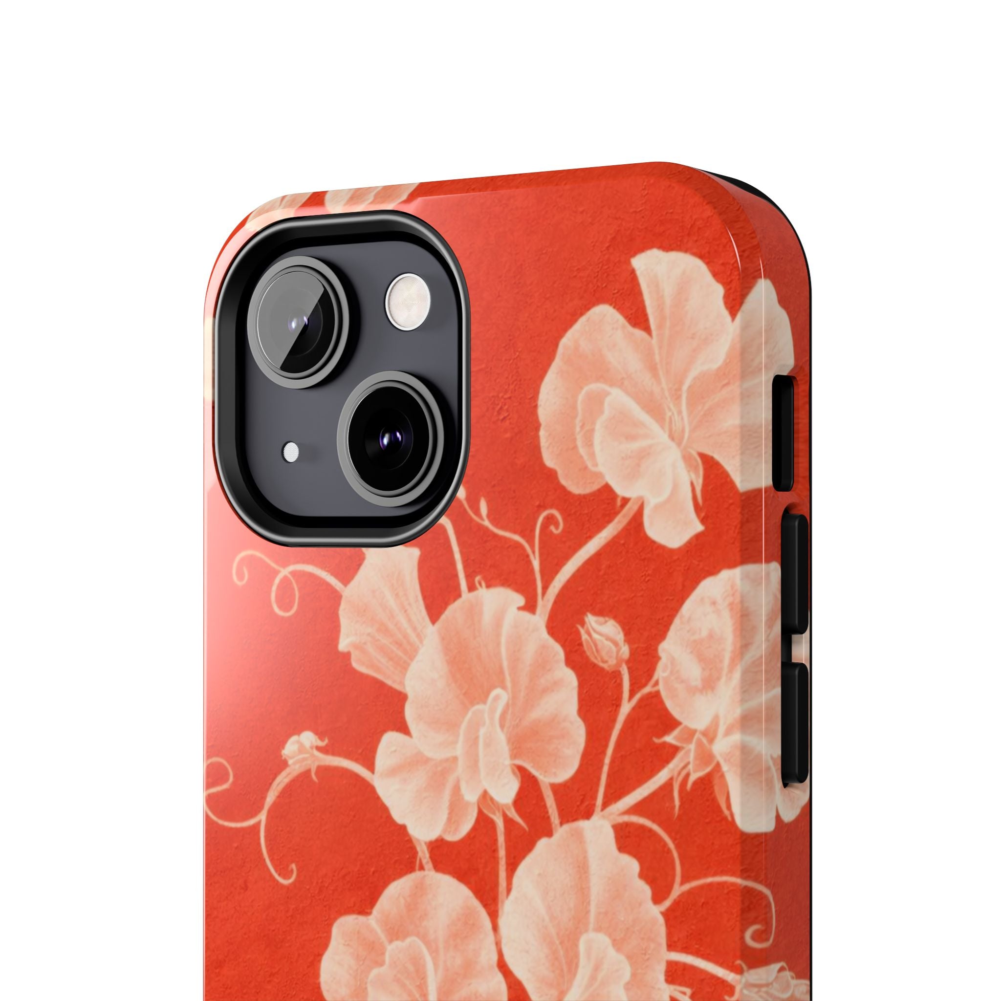 Red Flora iPhone Case