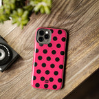 Big Polka Dot | Hot Pink and Black