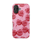 Pink Retro Cherries