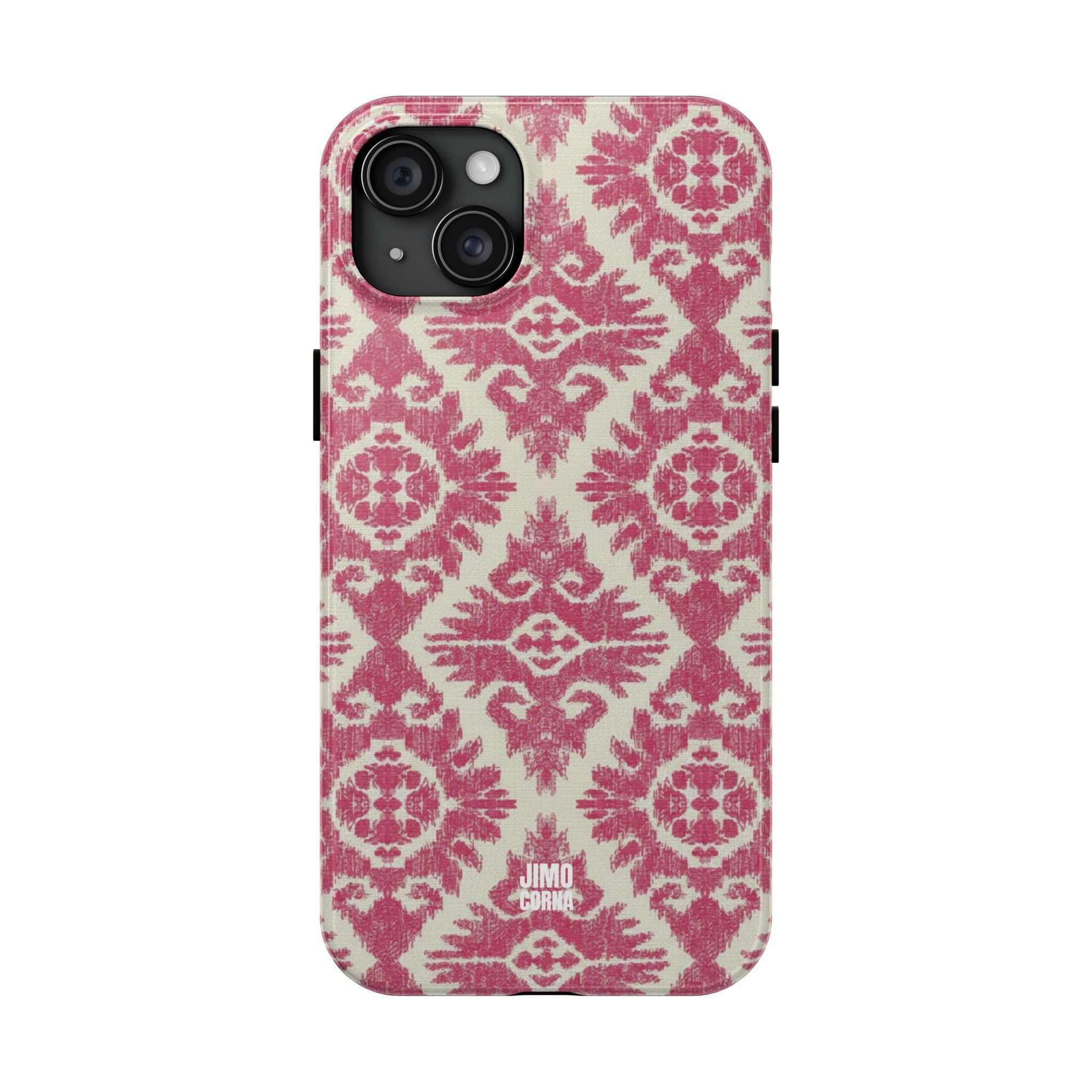 Damask iPhone Case | Pink