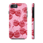 Pink Retro Cherries