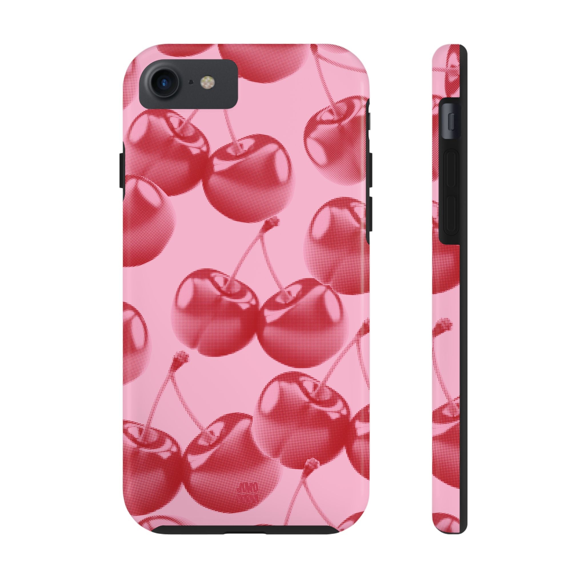 Pink Retro Cherries