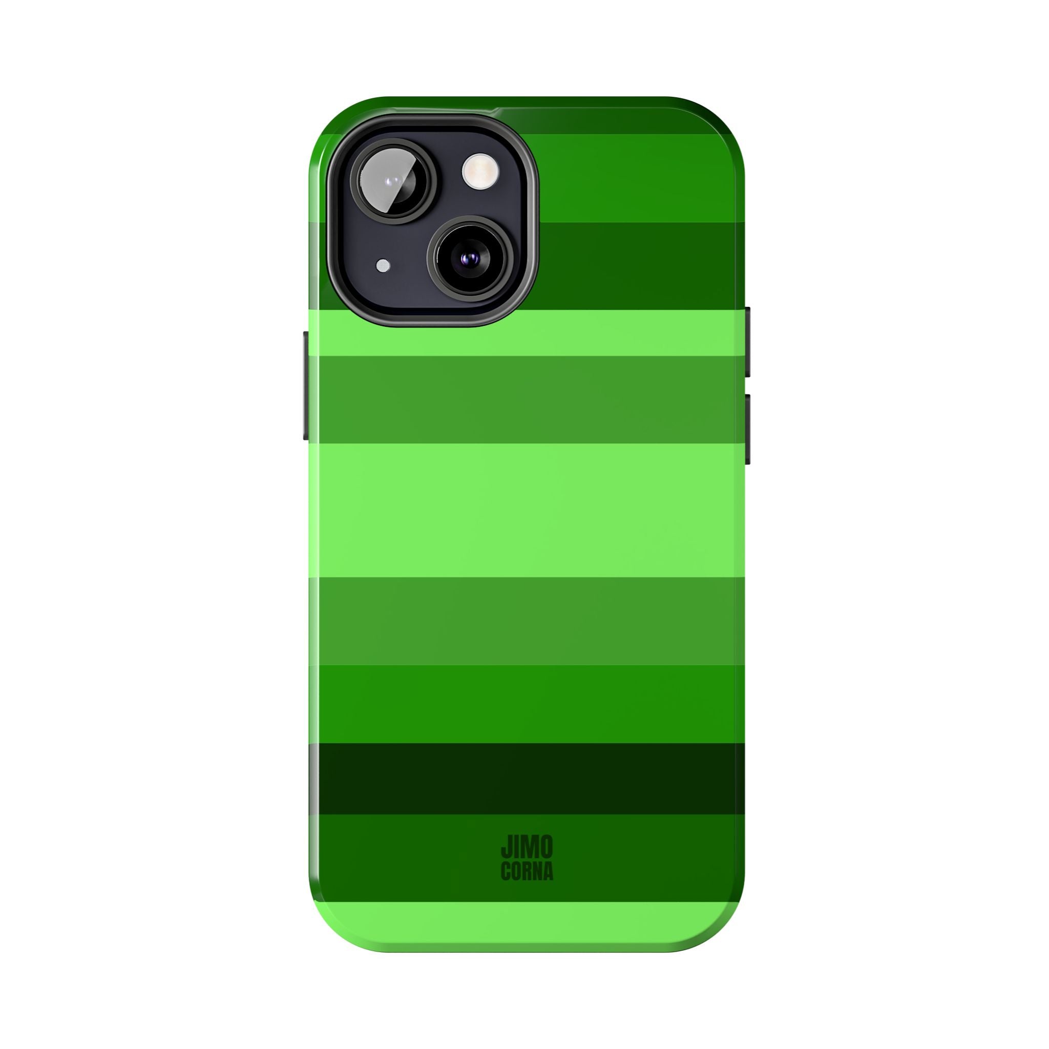 Matcha Stripe iPhone Case