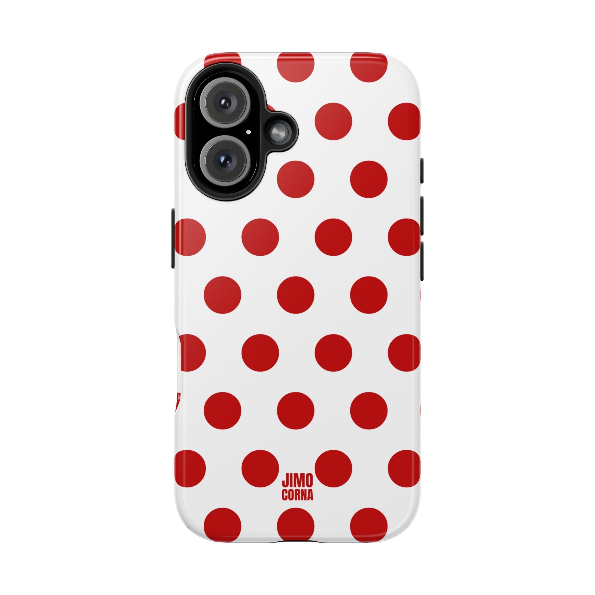 Big Polka Dot | White and Red