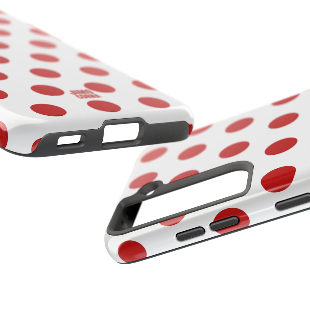 Big Polka Dot | White and Red