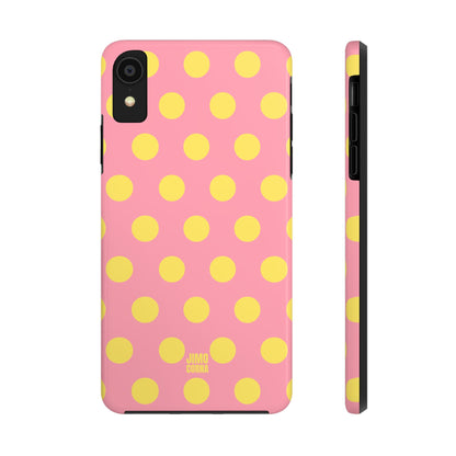 Big Polka Dot | Pink and Yellow
