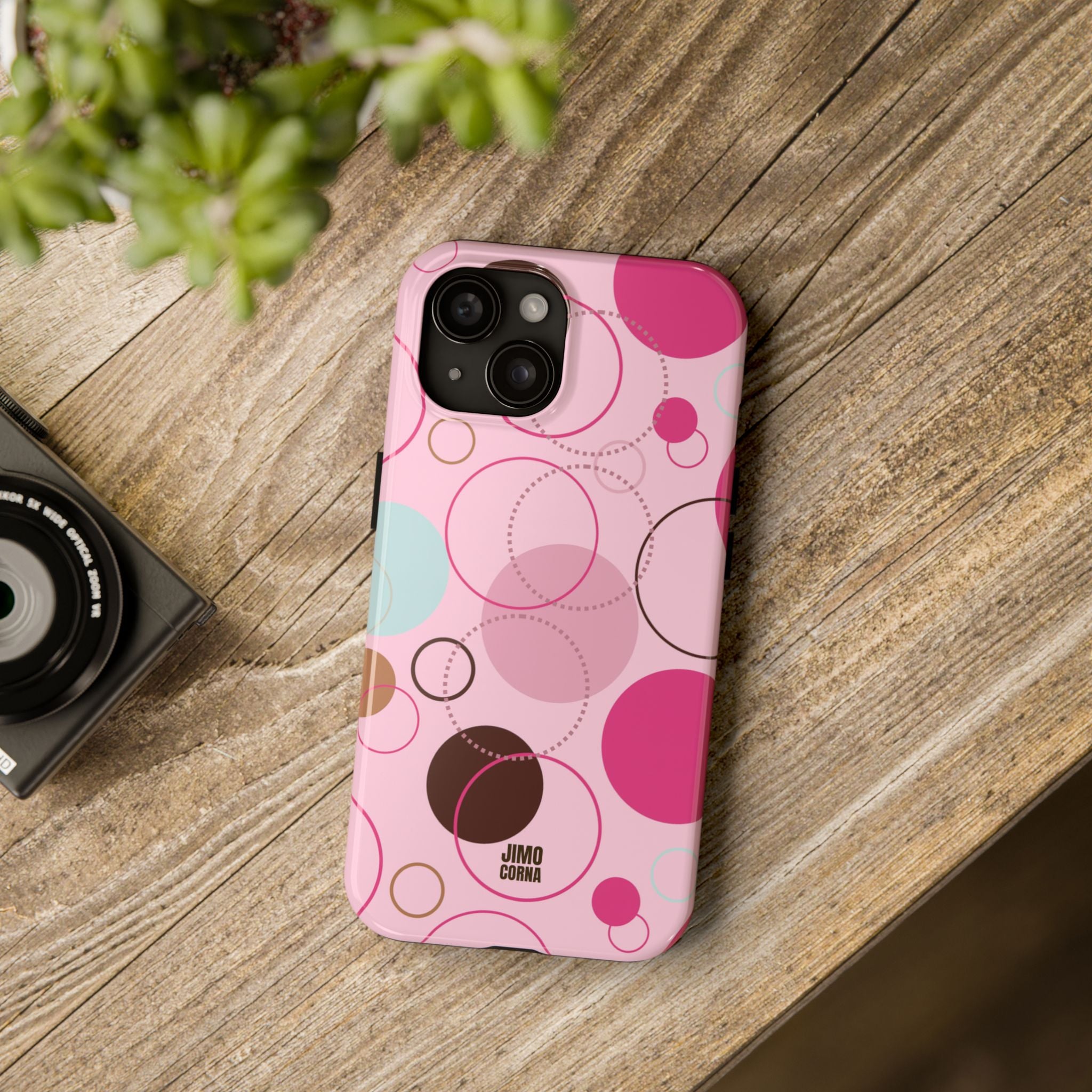 Spiral Pop iPhone Case | Pink