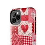 Patchwork Heart iPhone Case