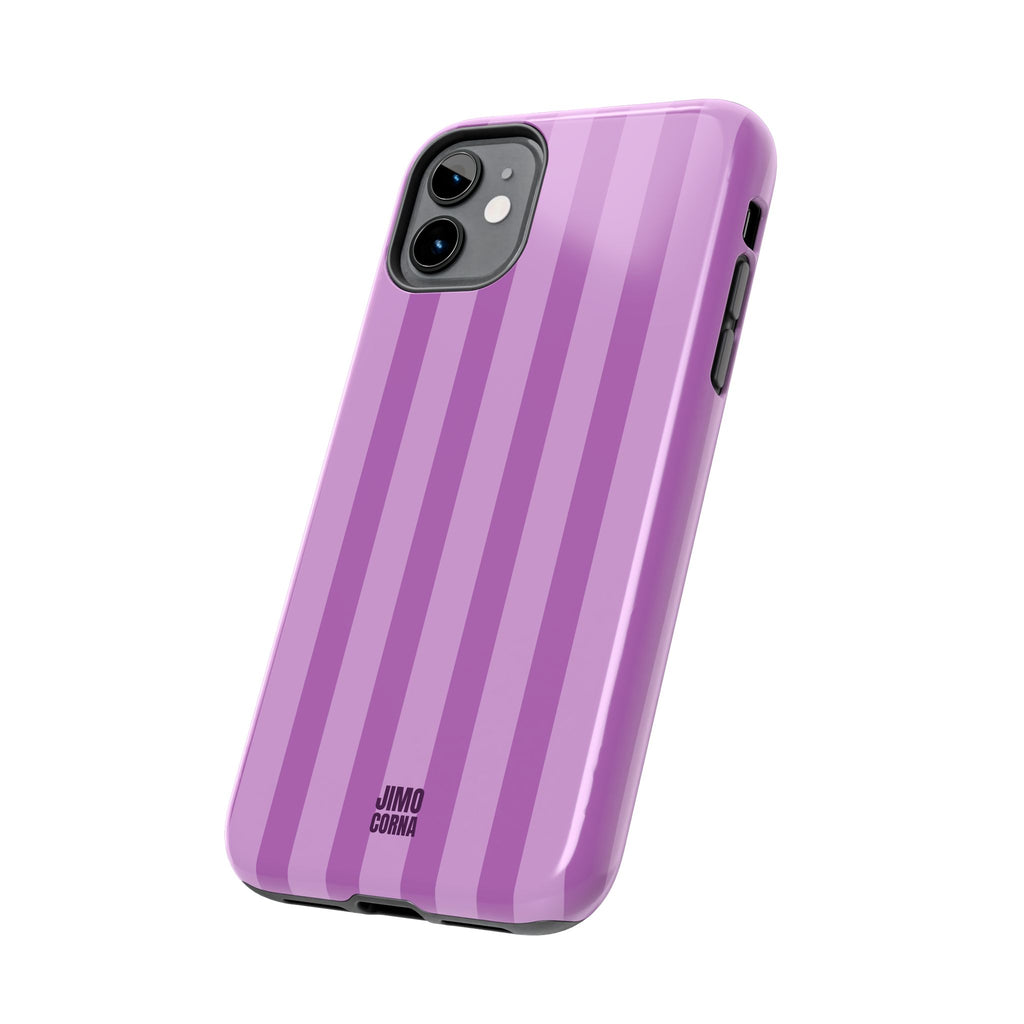 Bold Stripes iPhone Case | Plum