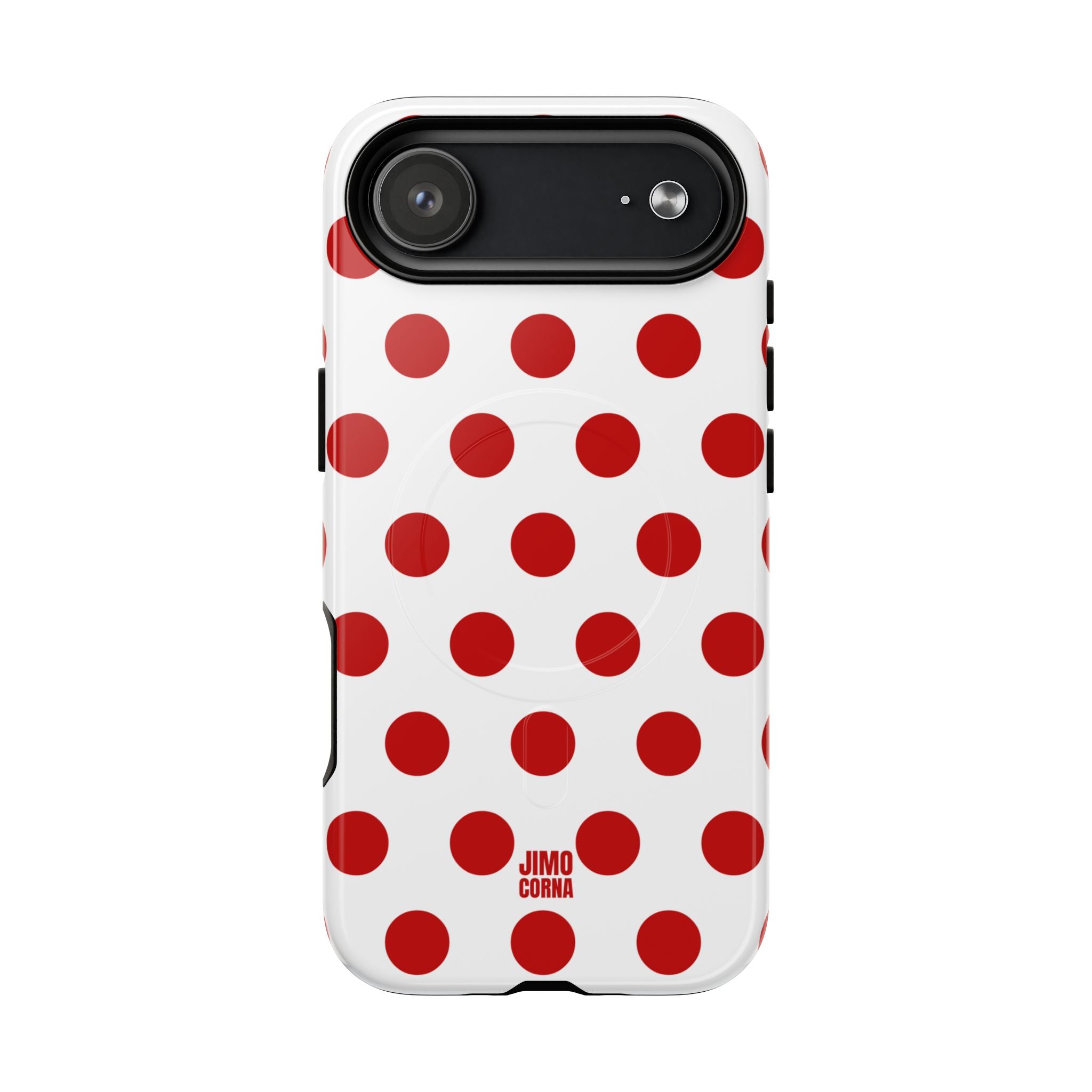 Big Polka Dot | White and Red