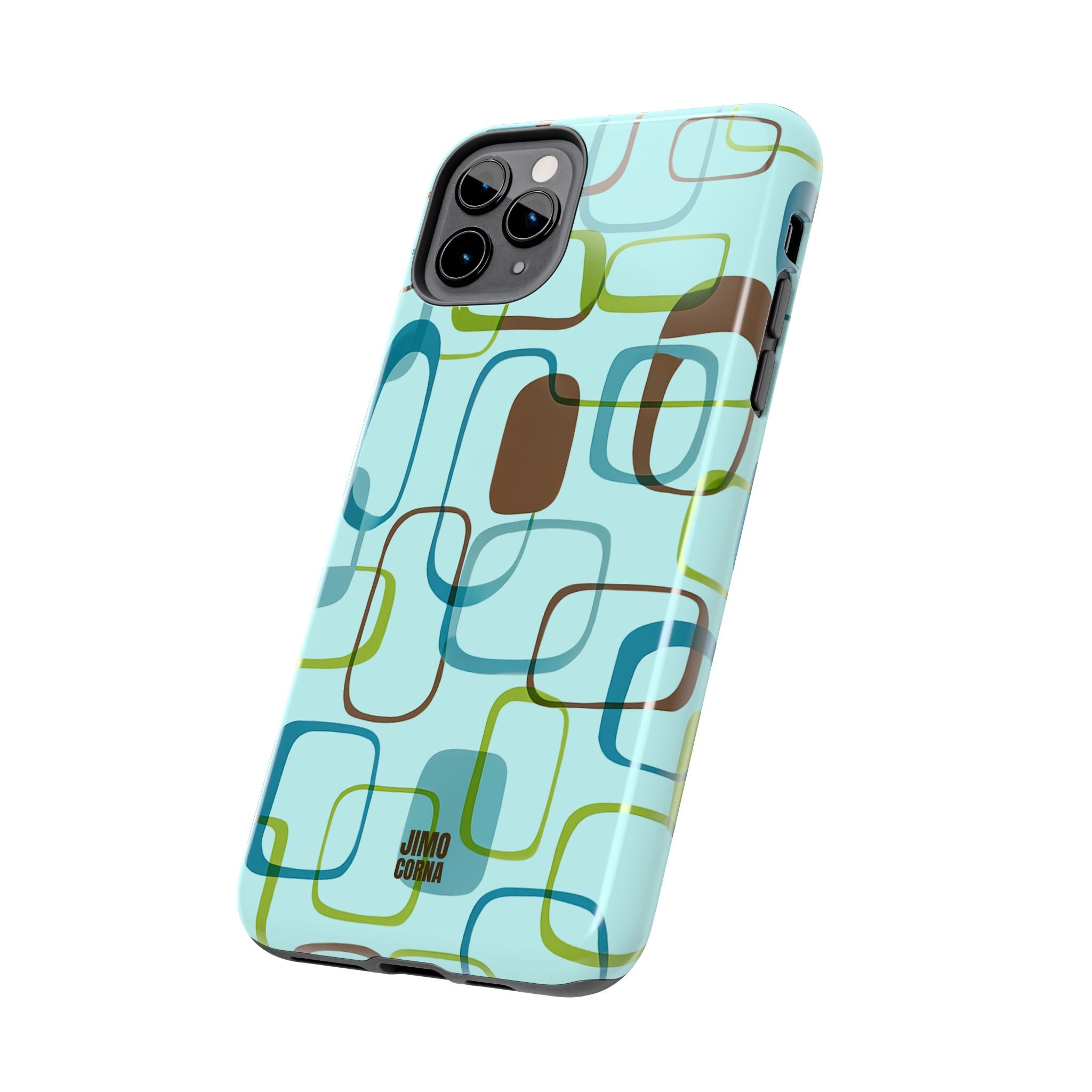 Coast Blocks iPhone Case | Mint