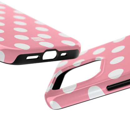 Big Polka Dot | Pink and White
