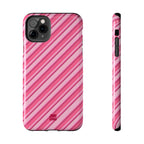 Angelina Stripes | Hot Pink - iPhone Case