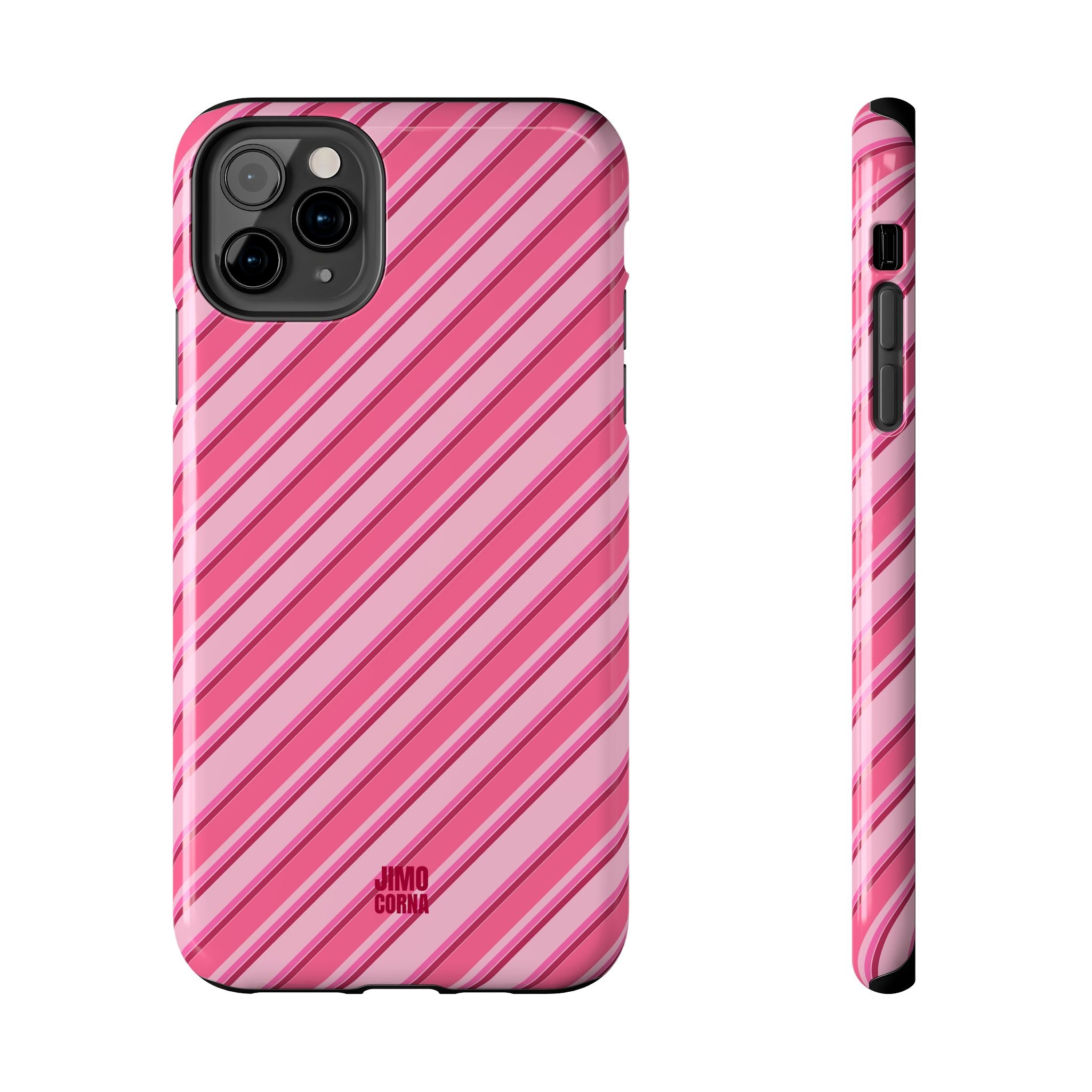 Angelina Stripes | Hot Pink - iPhone Case
