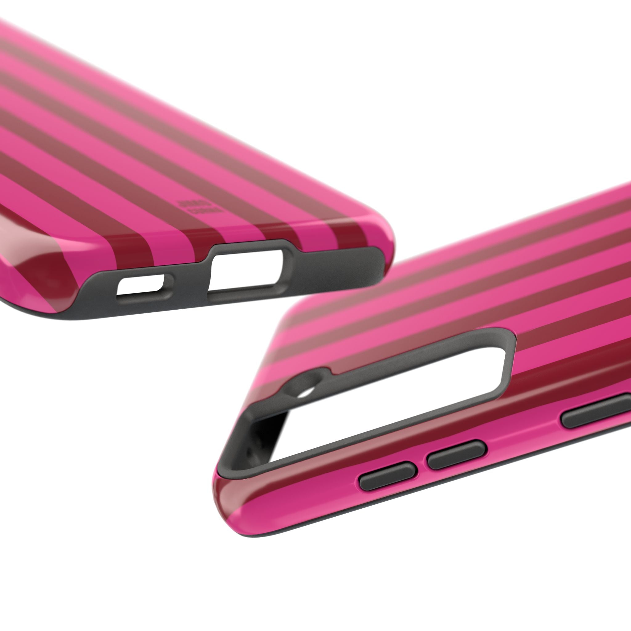 Strawberry Burst Bold Stripes