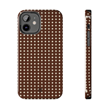 Brown Polka Dot