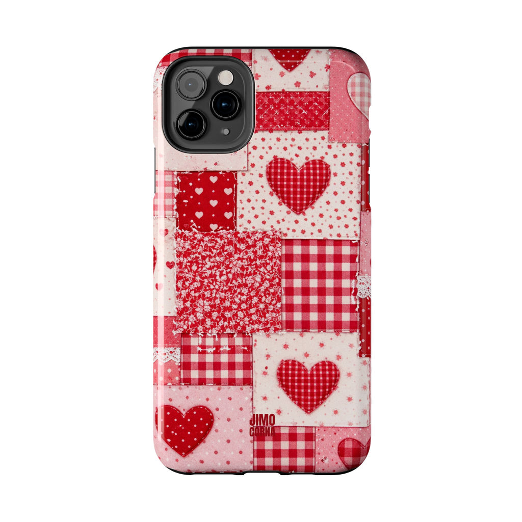 Patchwork Heart iPhone Case