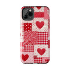 Patchwork Heart iPhone Case