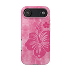 Pink Tie-Dye Hibiscus