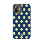 Big Polka Dot | Blue and Cream