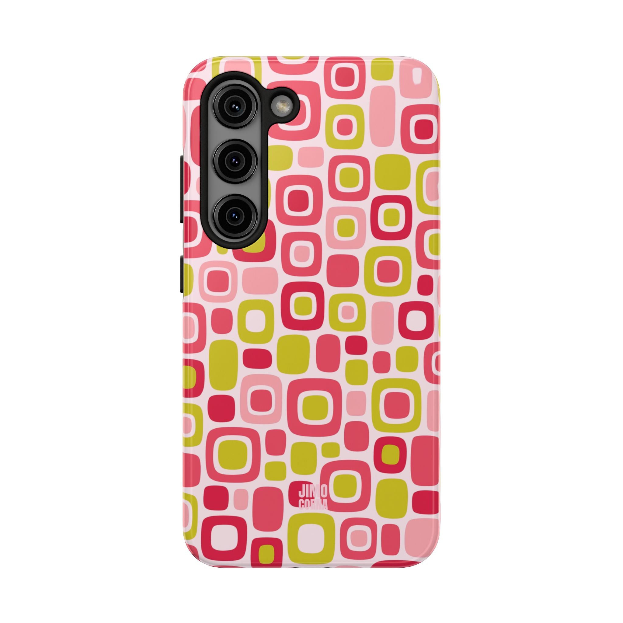Bubble Pop Geometry Samsung Galaxy Case