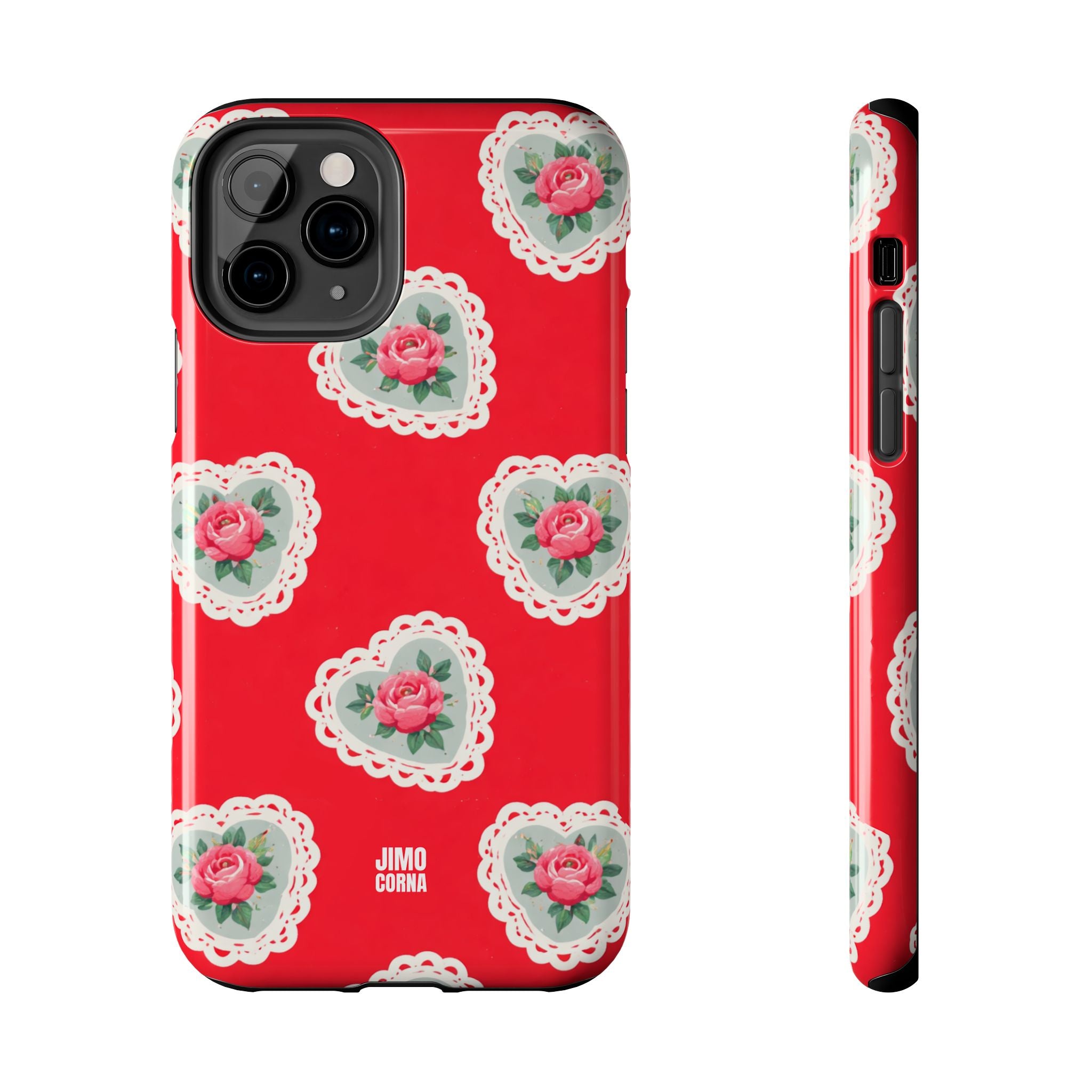 Rosy Lace iPhone Case