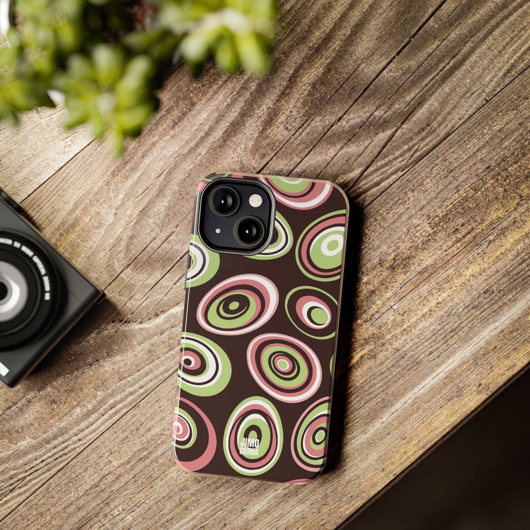 Groovy Orbits iPhone Case