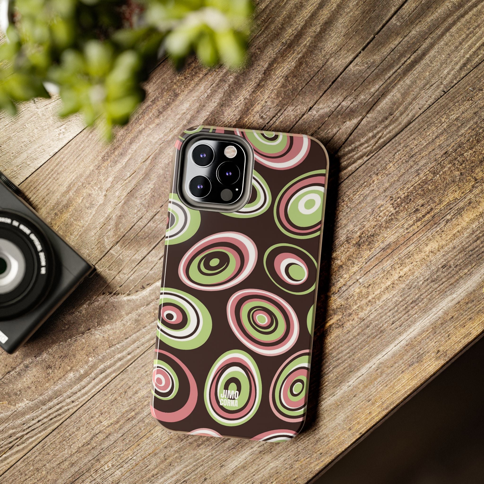 Groovy Orbits iPhone Case