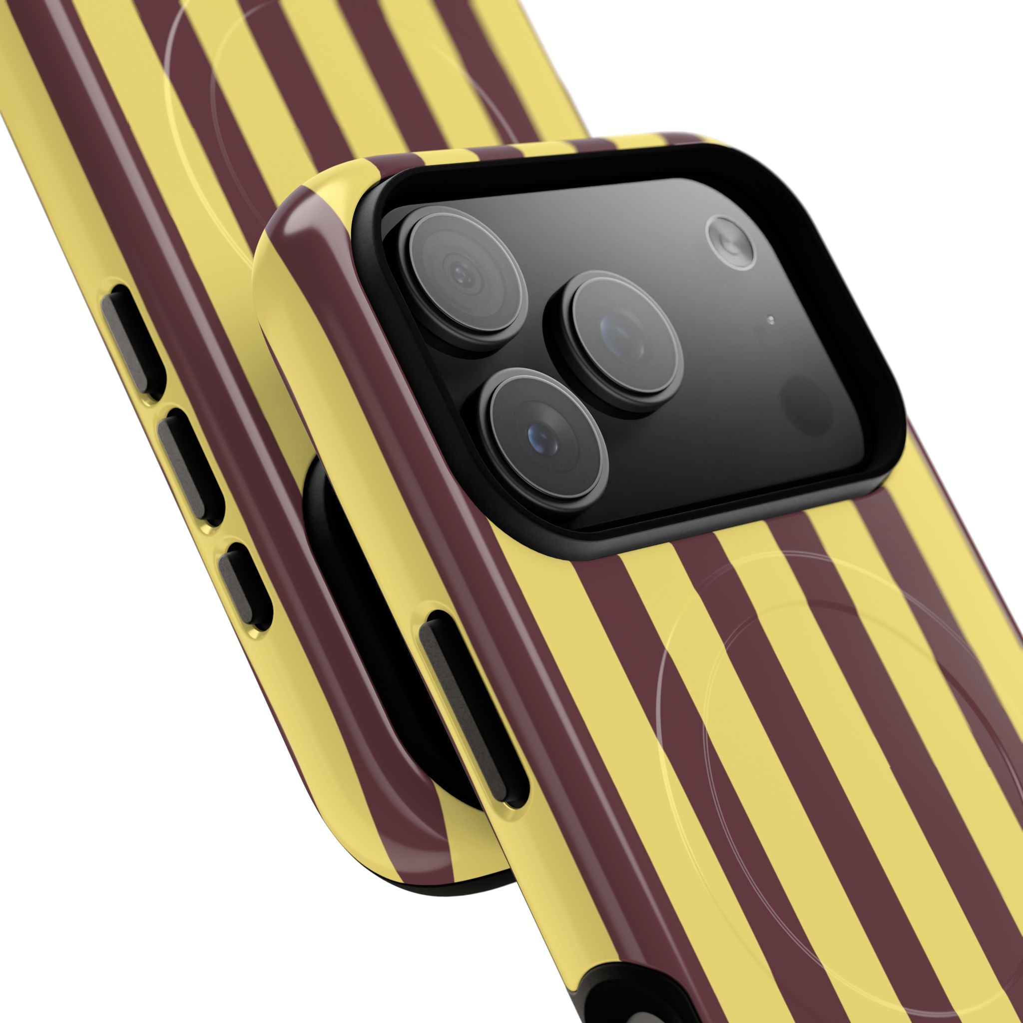 Bold Stripes MagSafe iPhone Case | Banana