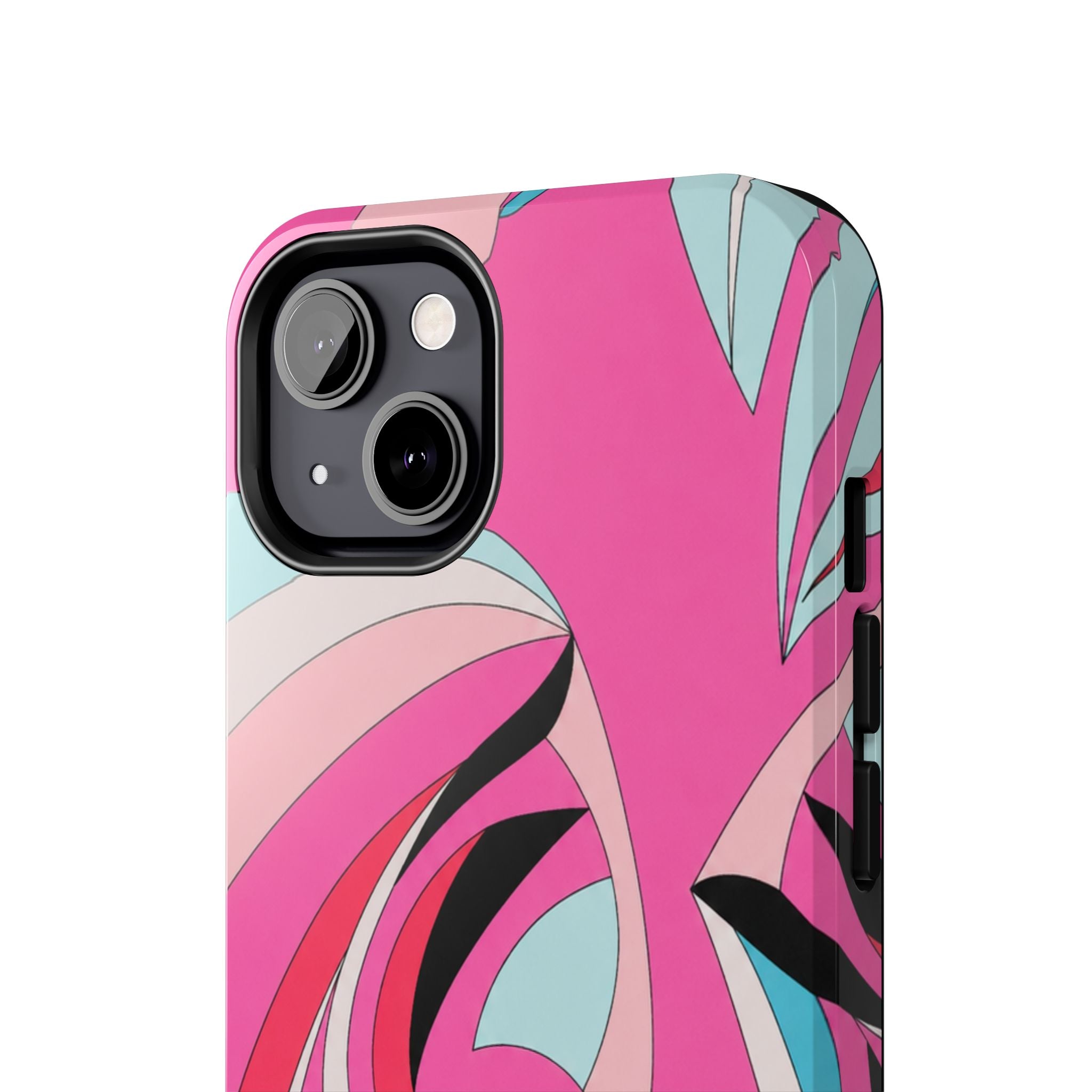 Pink Tropic Swirl iPhone Case