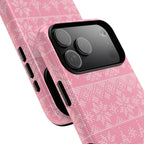 Holiday Knit | Pink MagSafe iPhone Case