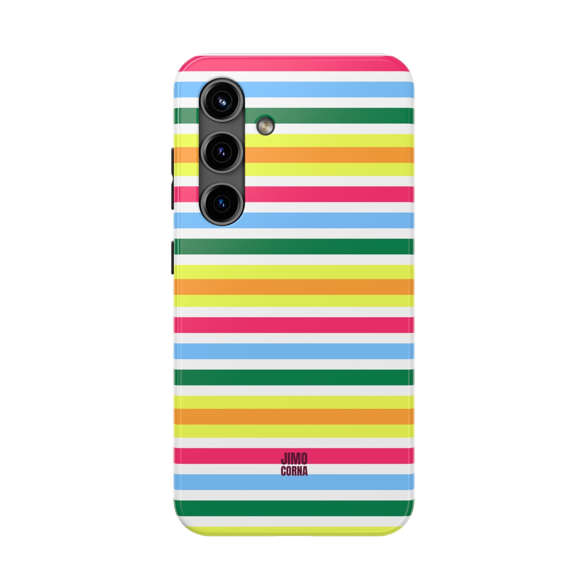 Rainbow Sorbet Stripe Samsung Galaxy Case