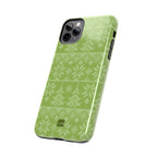 Holiday Knit | Green iPhone Case
