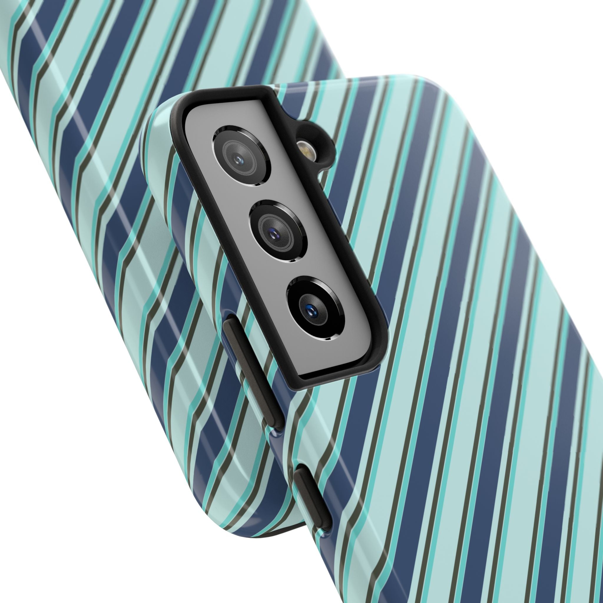 Angelina Stripes | Blue - Samsung Galaxy Case