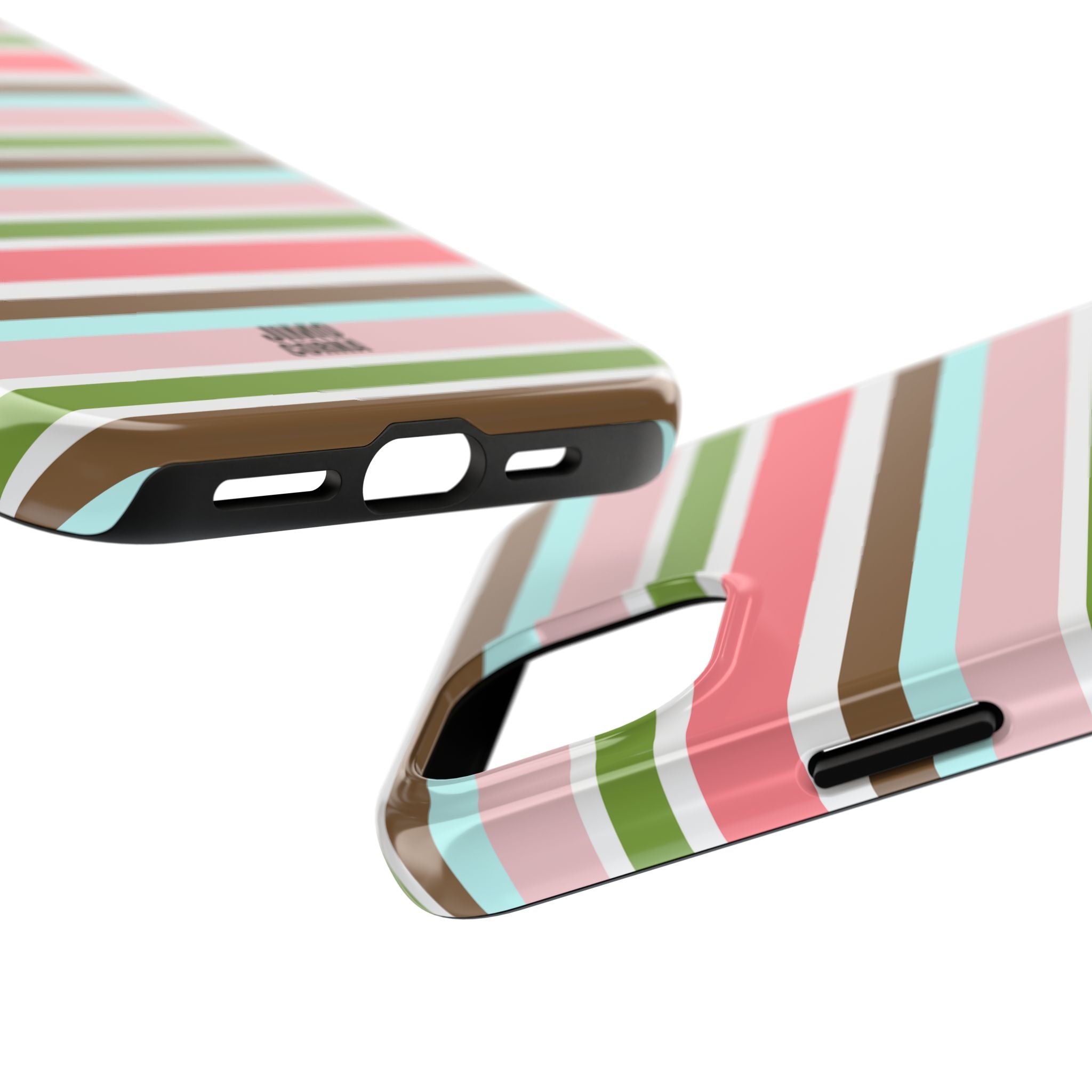 Sweet Candy Stripes iPhone Case
