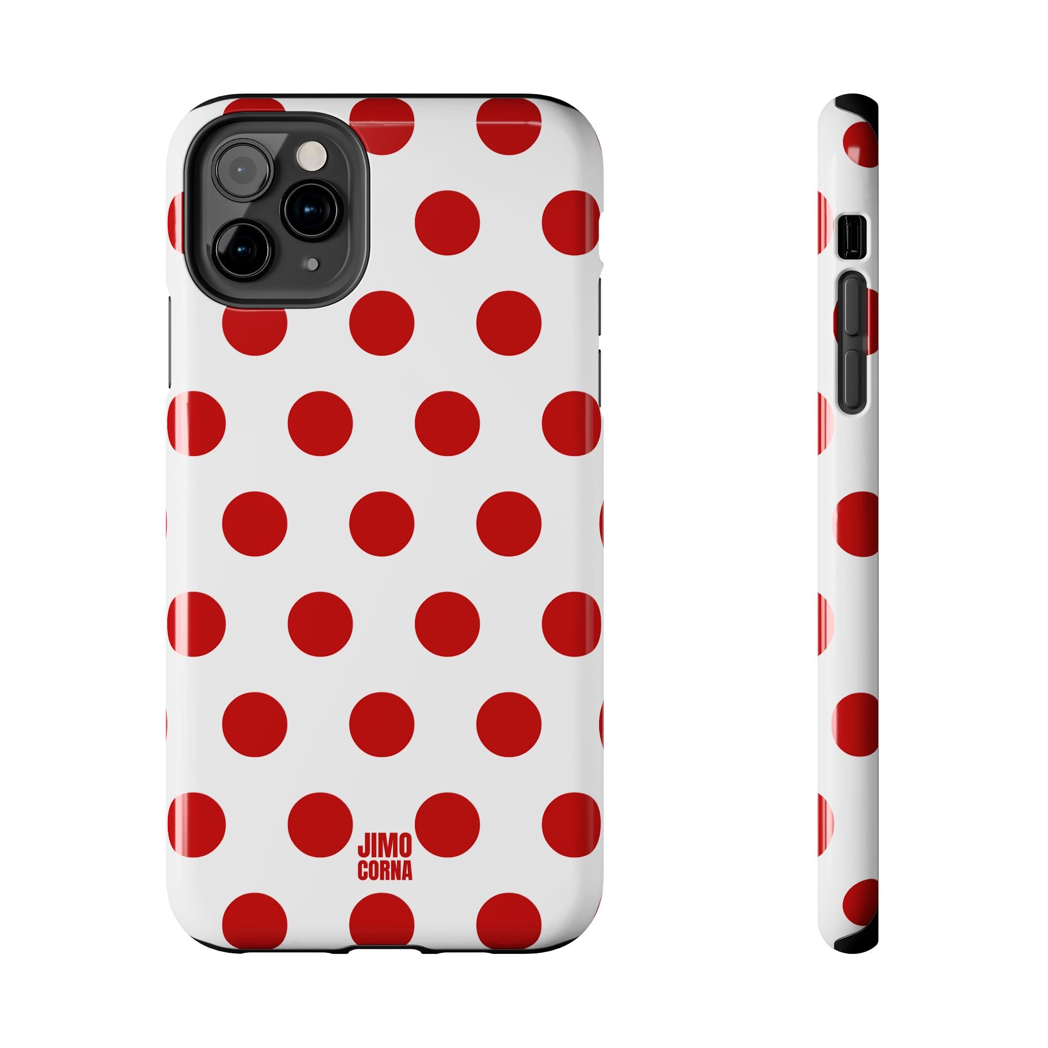 Big Polka Dot | White and Red