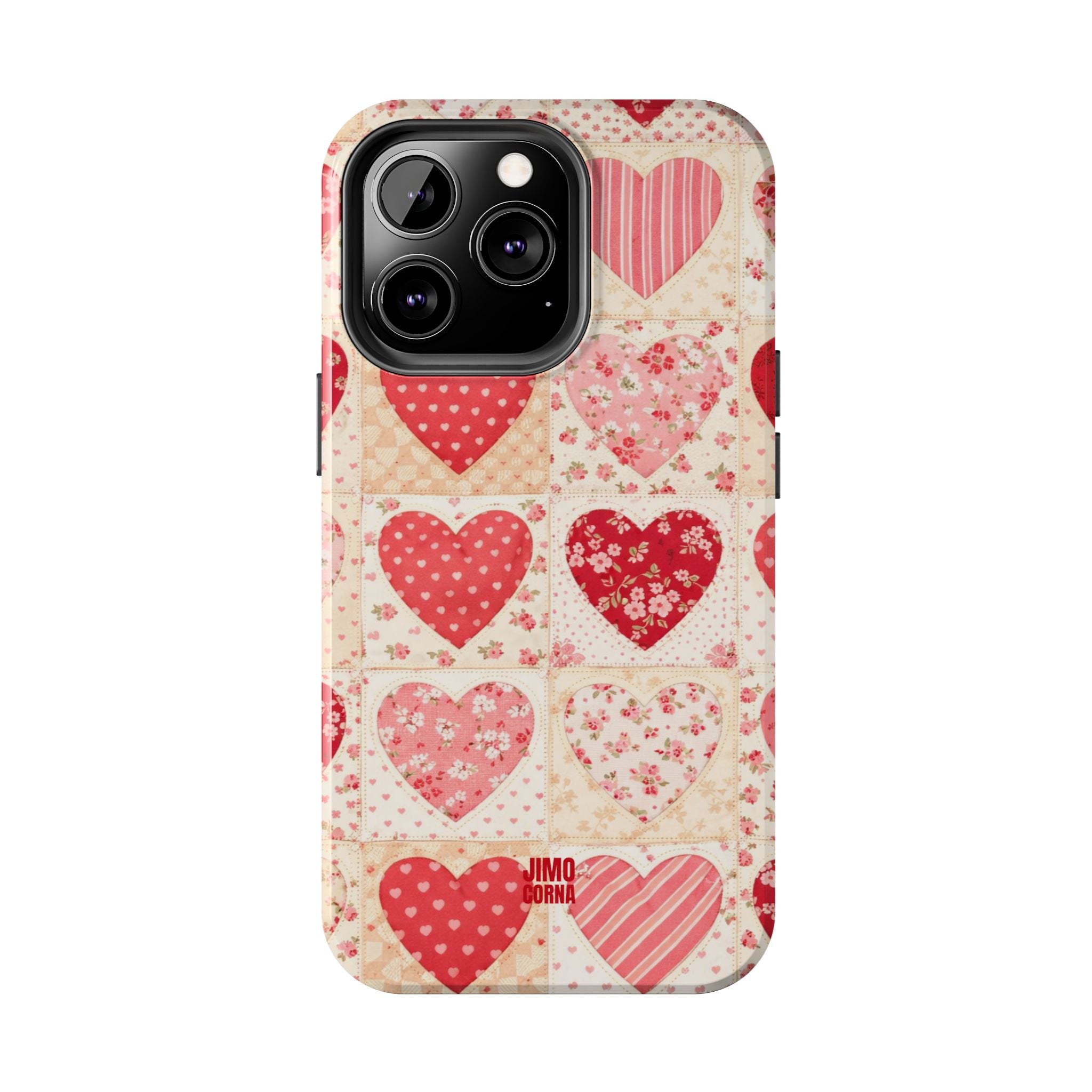 Sweetheart Patchwork iPhone Case