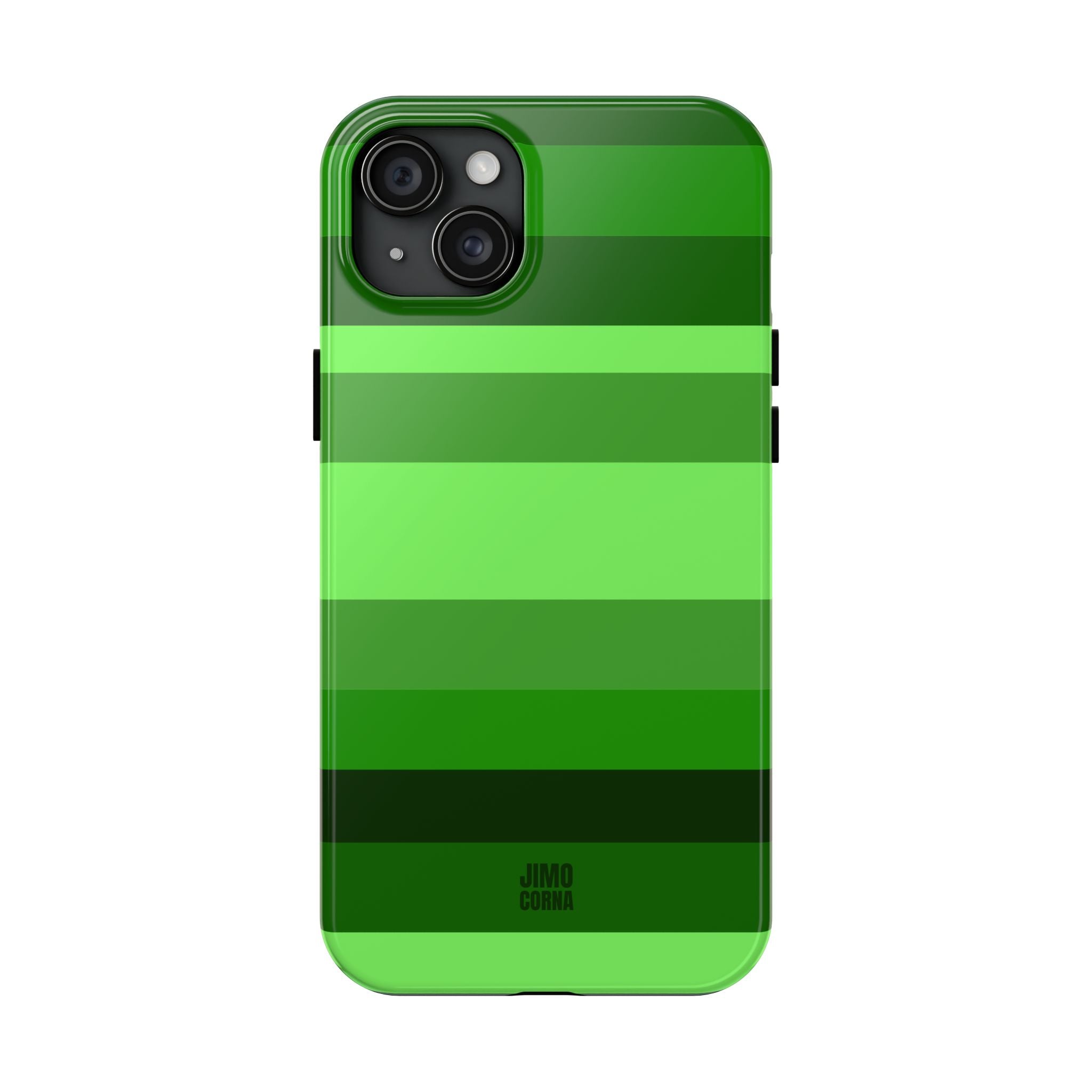 Matcha Stripe iPhone Case